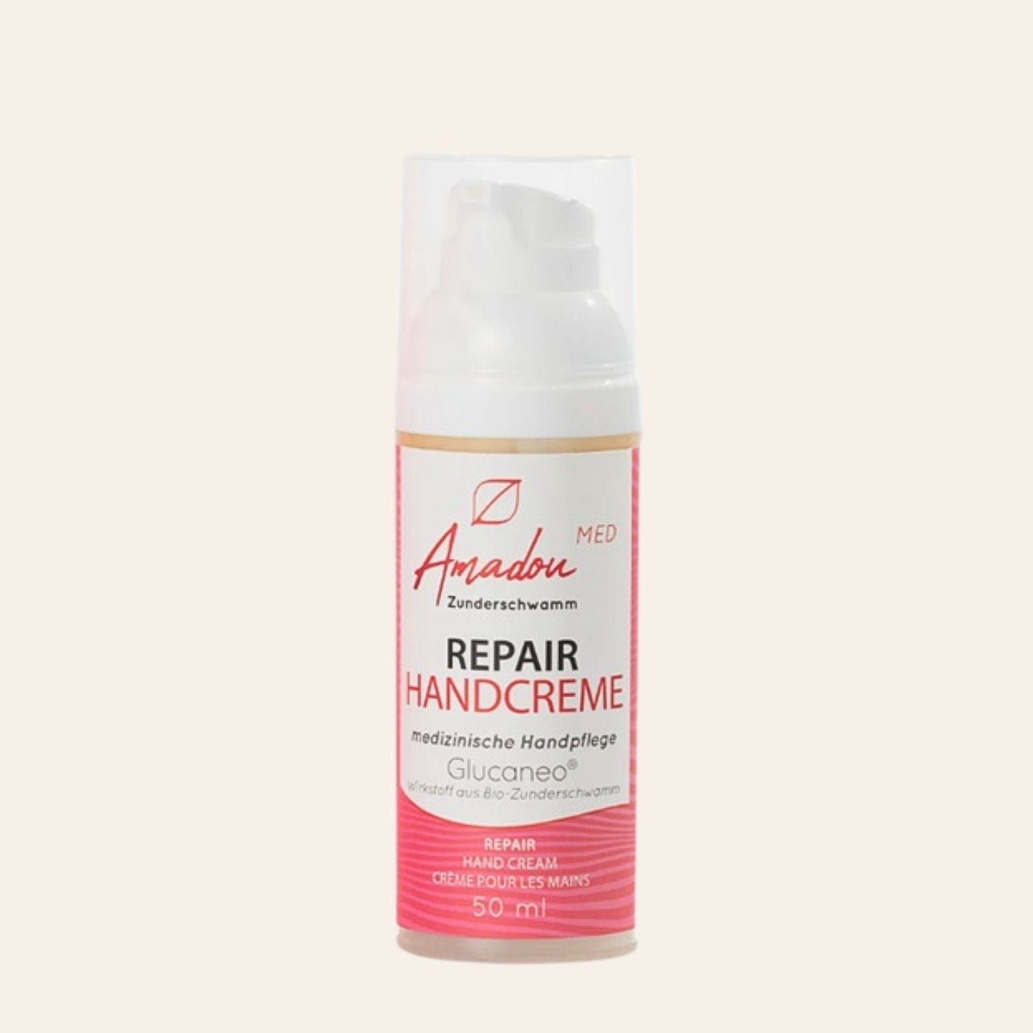 Amadou REPAIR Handcreme  mit Zunderschwamm
