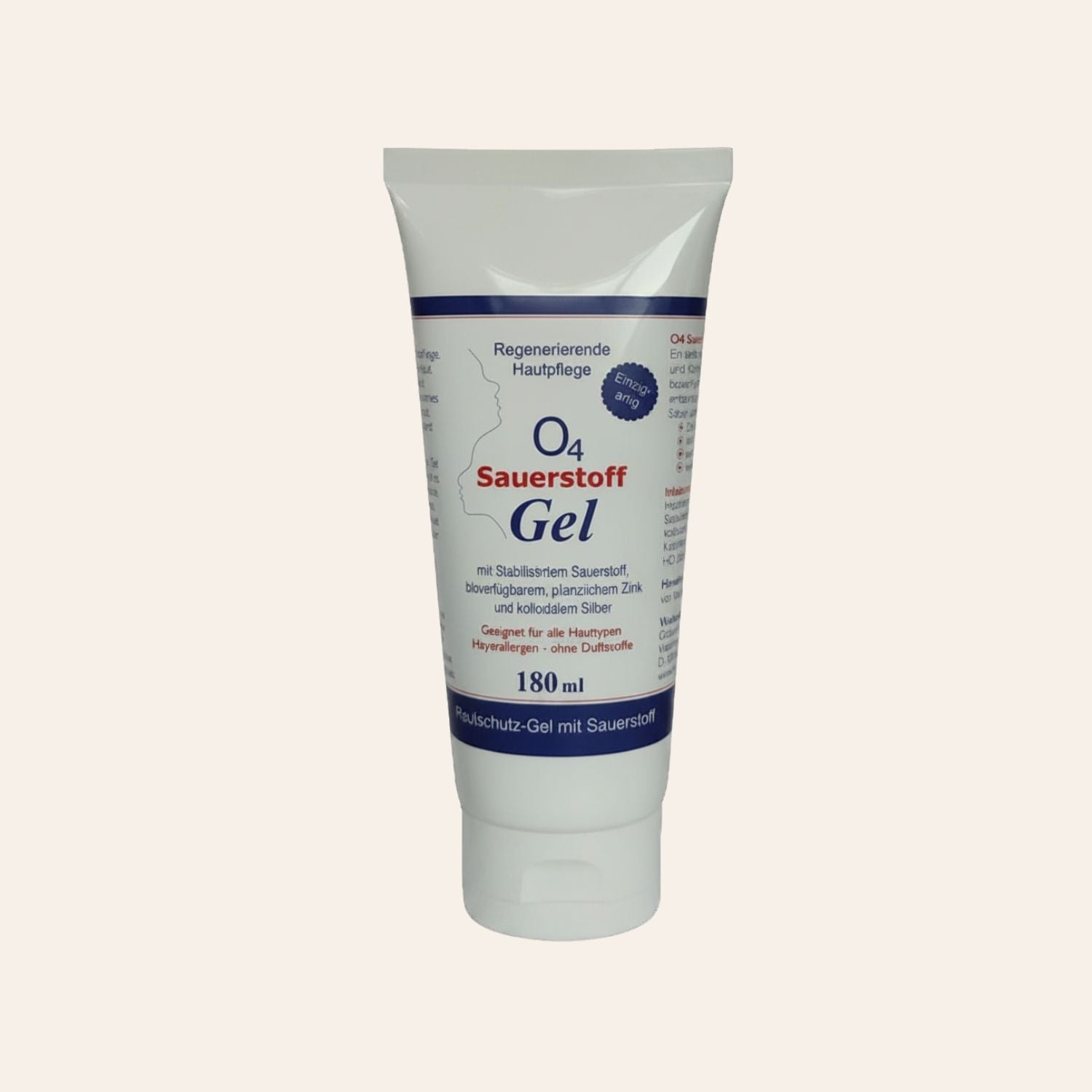 O4 Sauerstoff Gel, Hypoallergen